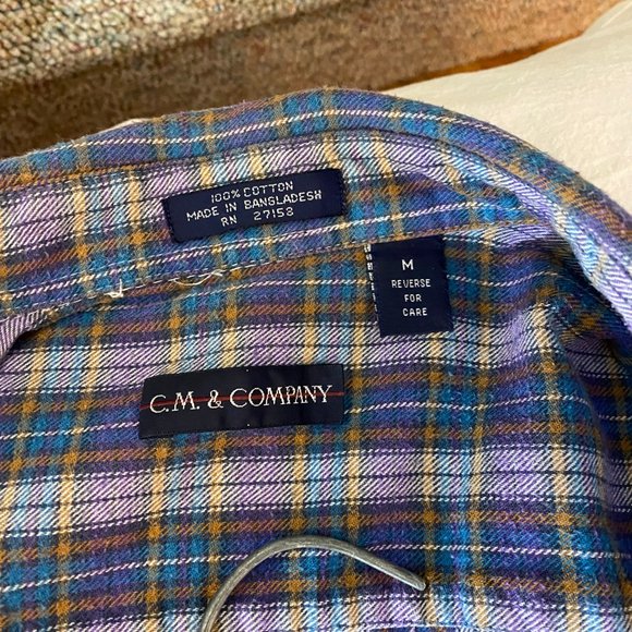 Vintage Flannel C.M. & Company - Picture 4 of 5
